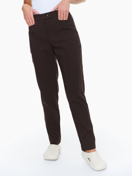 Spodnie Medyczne Bari Chocolate w kolorze brązowym czekoladowym