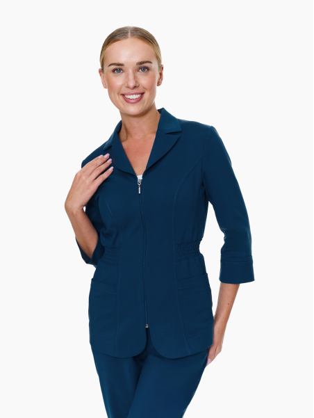 Napoli Medical Jacket Deep Sea in blue color