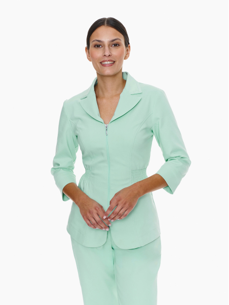 Napoli Medical Jacket Fresh Mint in green color