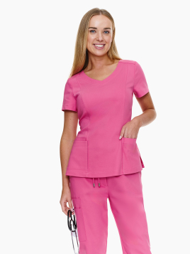 Bluza medyczna Palermo Rose Pink w kolorze różowym