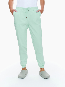 Joggery medyczne Verona Fresh Mint w kolorze zielonym