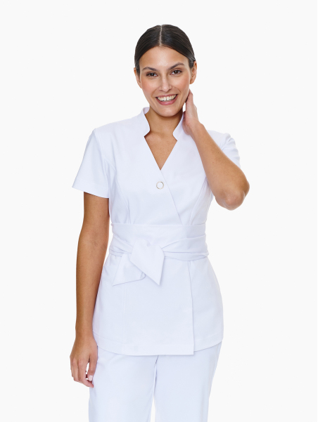 Siena Medical Jacket Uniform Classic White