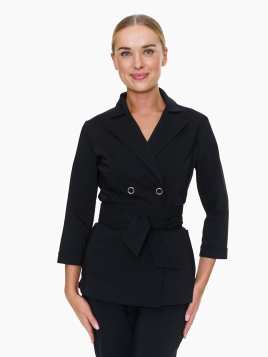 Żakiet Medyczny Lucca Black Night w kolorze czarnym