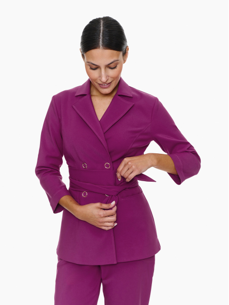 Lucca Medical Jacket Royal Purple