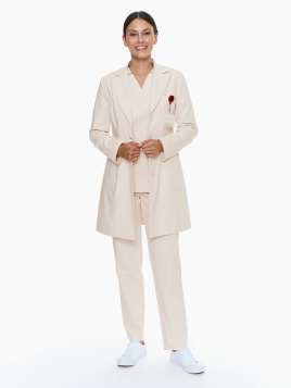 Siracusa Medical Coat Light Beige