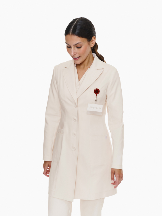 Siracusa Medical Coat Light Beige