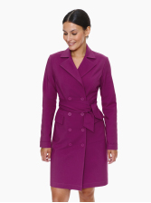Amalfi Dress Royal Purple