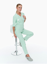 Bluza medyczna Imperia Fresh Mint w kolorze zielonym