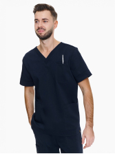 Bluza medyczna Modena Midnight Blue w kolorze granatowym