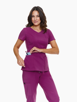 Bluza medyczna Palermo Royal Purple w kolorze purpurowym