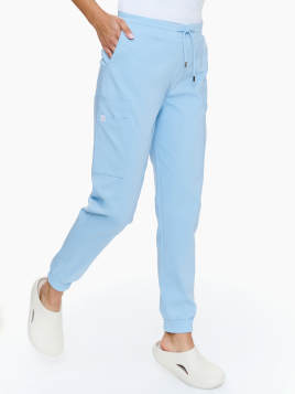 Joggery medyczne Verona Baby Blue w kolorze błękitnym