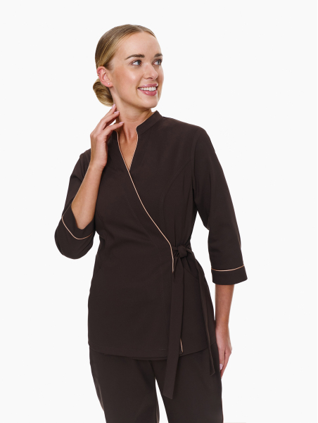 Avola Jacket with Torino Pants Uniform Chocolate