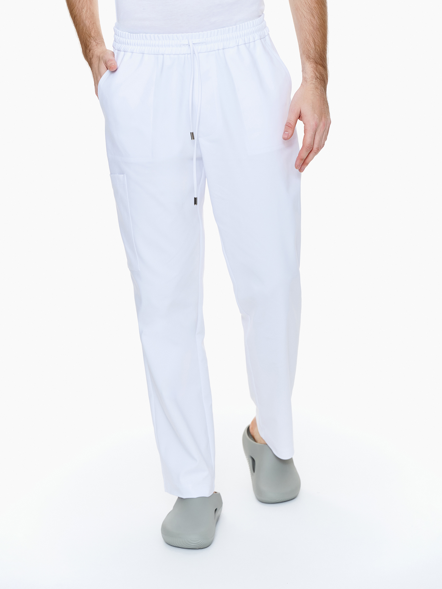 Pesaro Medical Trousers Classic White