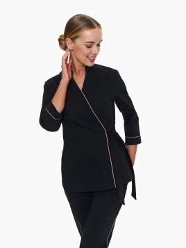 Żakiet Medyczny Avola Black Night w kolorze czarnym